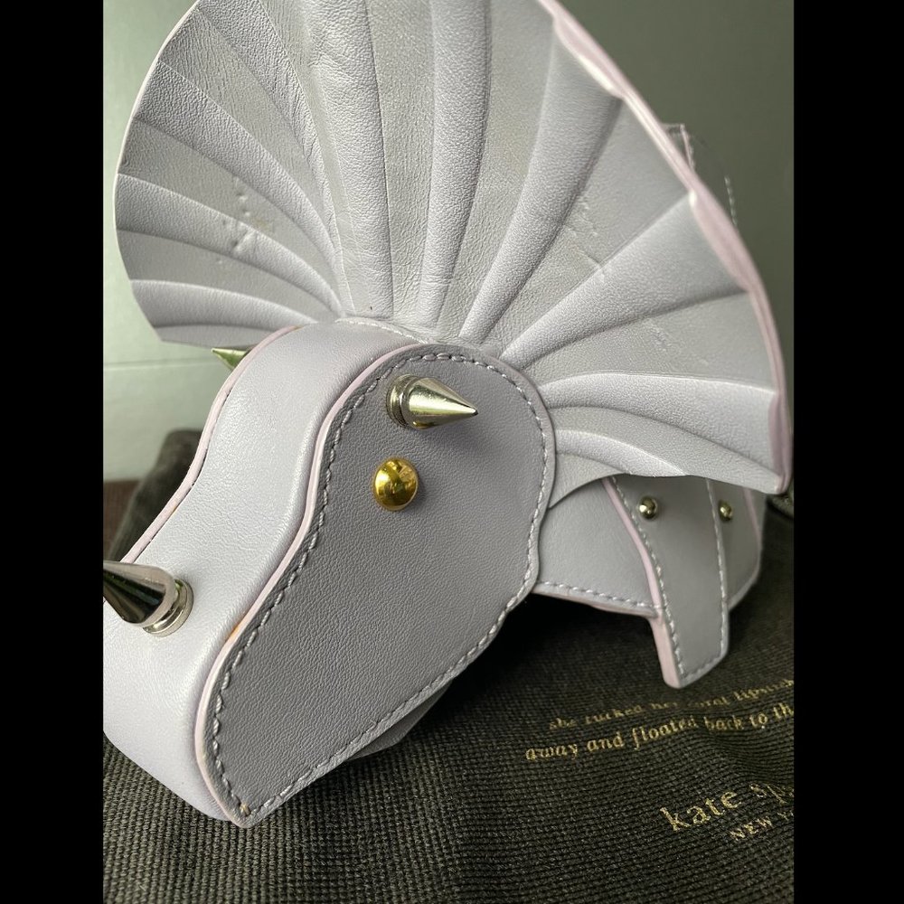 kate spade whimsies triceratops crossbody purse - Picture 1 of 13